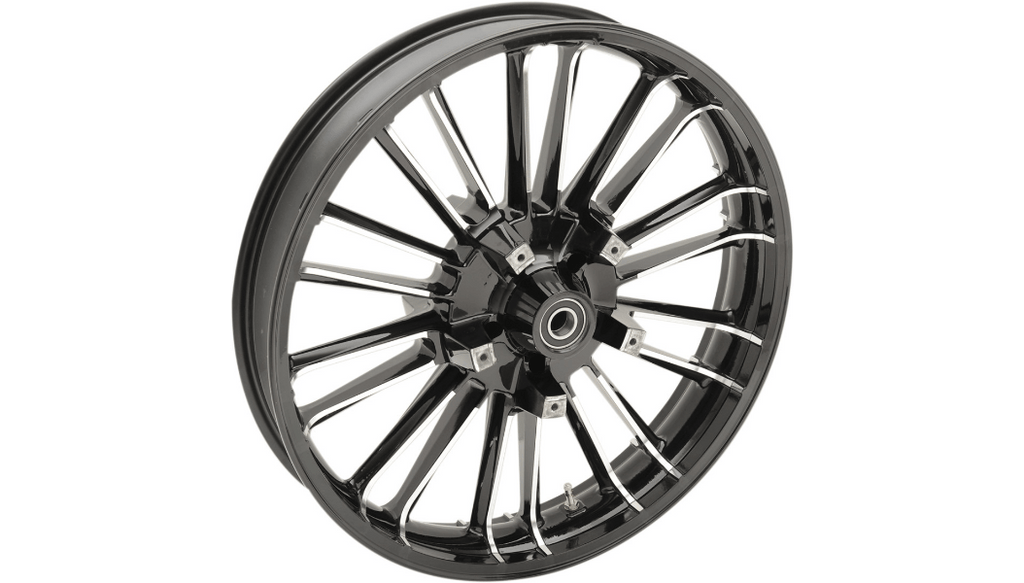 Coastal Moto Other Tire & Wheel Parts Coastal Moto Black Cut Atlantic Precision 21x3.5 Wheel Rim 2008+ Harley Touring