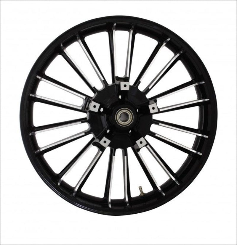 Coastal Moto Other Tire & Wheel Parts Coastal Moto Black Cut Atlantic Precision 21x3.5 Wheel Rim 2008+ Harley Touring