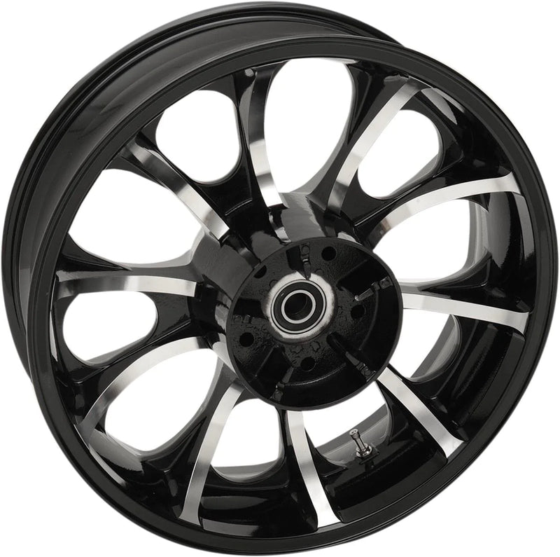 Coastal Moto Other Tire & Wheel Parts Coastal Moto Black Cut Largo Precision Wheel Rim 18x5.5 2009+ Harley Touring ABS