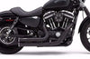 Cobra Cobra Black Speedster Short Race Pro Tips Exhaust Pipes Harley Sportster 14-2020