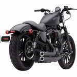 Cobra Cobra Black Speedster Short Race Pro Tips Exhaust Pipes Harley Sportster 14-2020