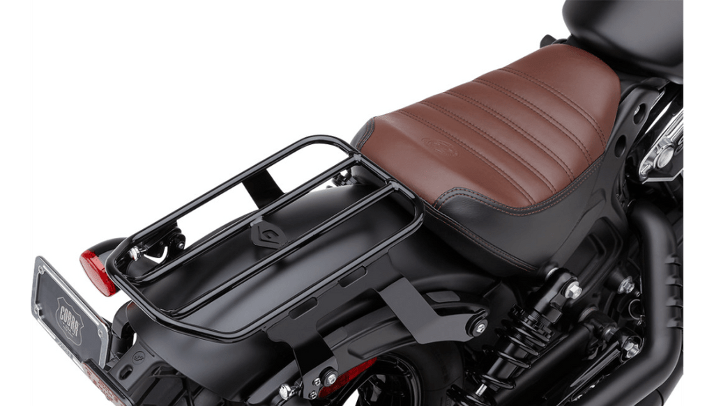 Cobra Cobra Detachable Luggage Rack Solo Seat Black Each Indian Bobber 18-22
