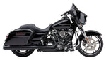 Cobra Other Exhaust Parts Cobra 4" Black Slip-On Mufflers Exhaust Pipes Harley 17-18 Touring Bagger