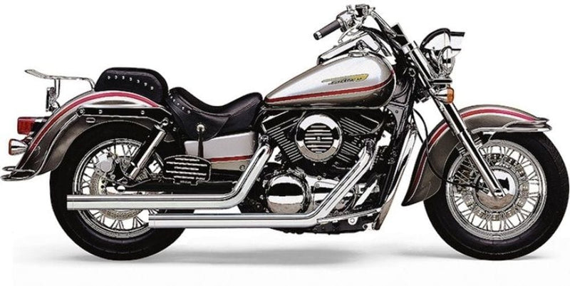 Cobra Other Exhaust Parts Cobra Chrome Dragsters Exhaust System 1996-2008 Kawasaki Vulcan VN1500 VN1600