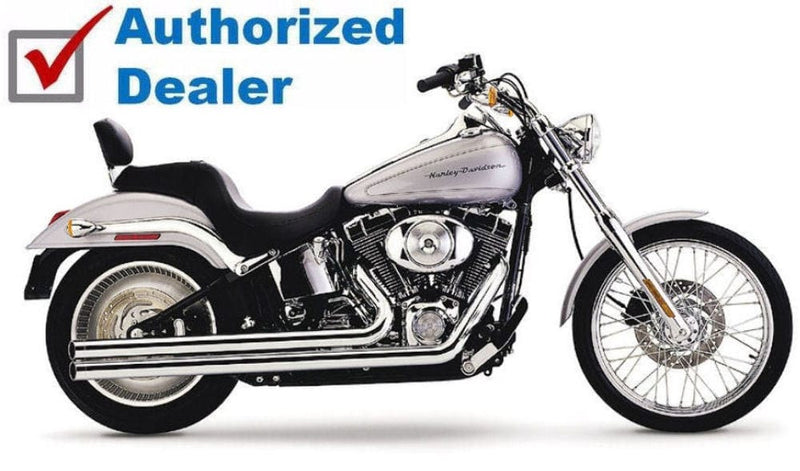 Cobra Other Exhaust Parts Cobra Chrome Speedster Slashdown Cut Exhaust System Pipes 86-06 Harley Softail