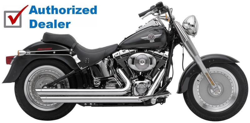 Cobra Other Exhaust Parts Cobra Chrome Speedster Slashdown Exhaust Pipes System  2012-2017 Softail 6852