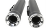 Cobra Silencers, Mufflers & Baffles Cobra Black 3" RPT Slip On Mufflers Exhaust Pipes 91-2017 Dyna FXD FXDB 6055B