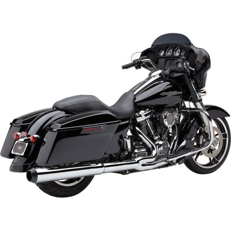 Cobra Silencers, Mufflers & Baffles Cobra El-Diablo Chrome 2 into 1 2:1 Exhaust System Headers Harley Touring 17-18