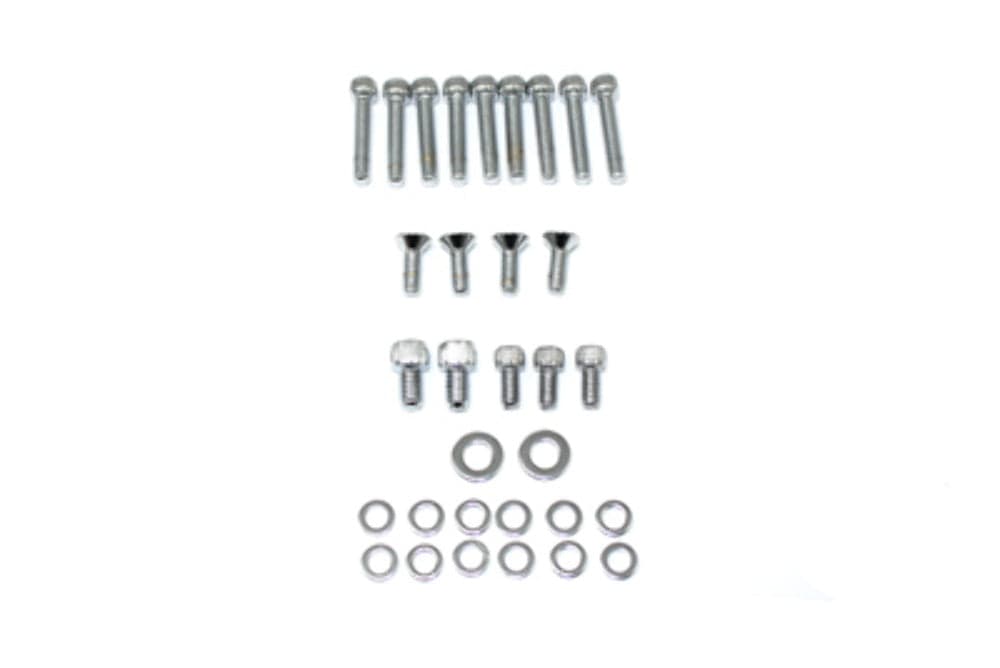 Colony Colony Primary Cover Allen Screw Kit Set Polished Harley FL FX 70-84