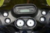 Custom Chrome Other Instruments & Gauges Black Speedometer Guage Bezel Cover Bezels Harley Street Electra Glide FLHX FLHT