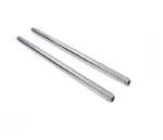 Custom Cycle Engineering Fork Tubes Chrome 39mm Front End Fork Tubes 24.25 Stock Length Replacement Harley Sportster