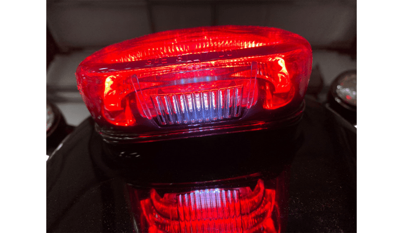 Custom Dynamics Custom Dynamics ProBEAM Low Profile LED Taillight Red Bottom Window 99+ Harley