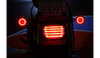 Custom Dynamics Custom Dynamics ProBEAM Low Profile LED Taillight Red Squareback 1999+ Harley