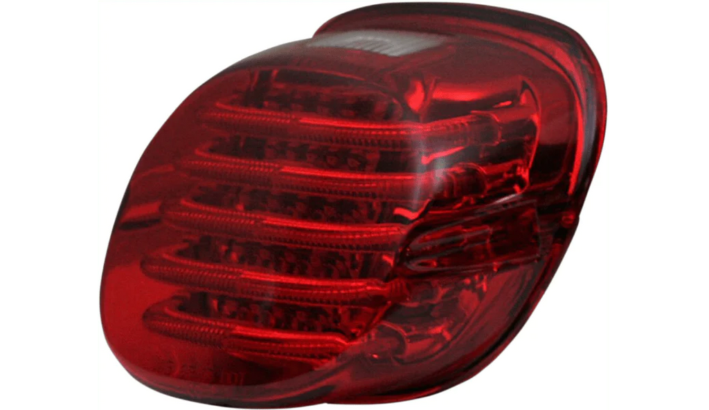 Custom Dynamics Custom Dynamics ProBEAM Low Profile LED Taillight Red Top Window 1999+ Harley