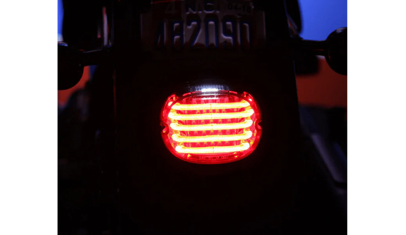 Custom Dynamics Custom Dynamics ProBEAM Low Profile LED Taillight Red Top Window 1999+ Harley