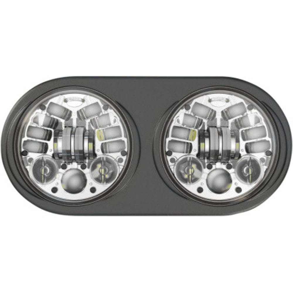 Custom Dynamics Headlight Assemblies Custom Dynamics ProBeam Chrome Adaptive LED Headlamp Headlight Harley FLTR 98-13