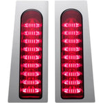 Custom Dynamics Indicator Assemblies Custom Dynamics ProBEAM Red Fillerz LED Indicator Lights Harley Touring 14-20