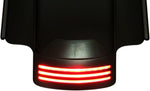 Custom Dynamics Rear & Brake Light Assemblies Custom Dynamics ProBeam Rear Fender Red LED Tri Bar Light Harley Touring 10-13