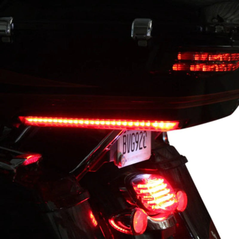 Custom Dynamics Rear & Brake Light Assemblies Custom Dynamics Smoked ProBEAM LED Tour Pak Run Brake Light Harley 06-13 Touring