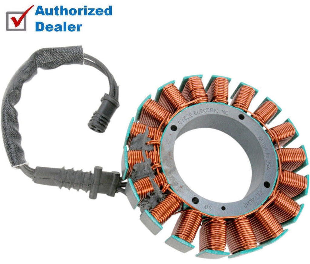 Cycle Electric Stators, Magnetos & Parts Cycle Electric Repl OEM 29987-06A Stator 3-Phase 50 Amp For Harley Touring 06-16