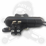 Dirty Air Dirty Air 4-Valve Compact Manifold Kit 1/8" NPT Black Front Rear Harley