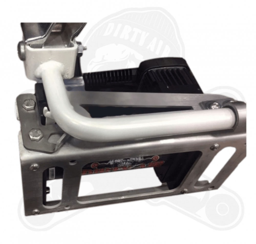 Dirty Air Dirty Air 50/380 Large Compressor Bracket Saddlebag Mount Steel Harley Touring