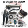 Dirty Air Dirty Air "EL GRANDE" Fast Up Front + Rear Air Suspension System Harley Touring