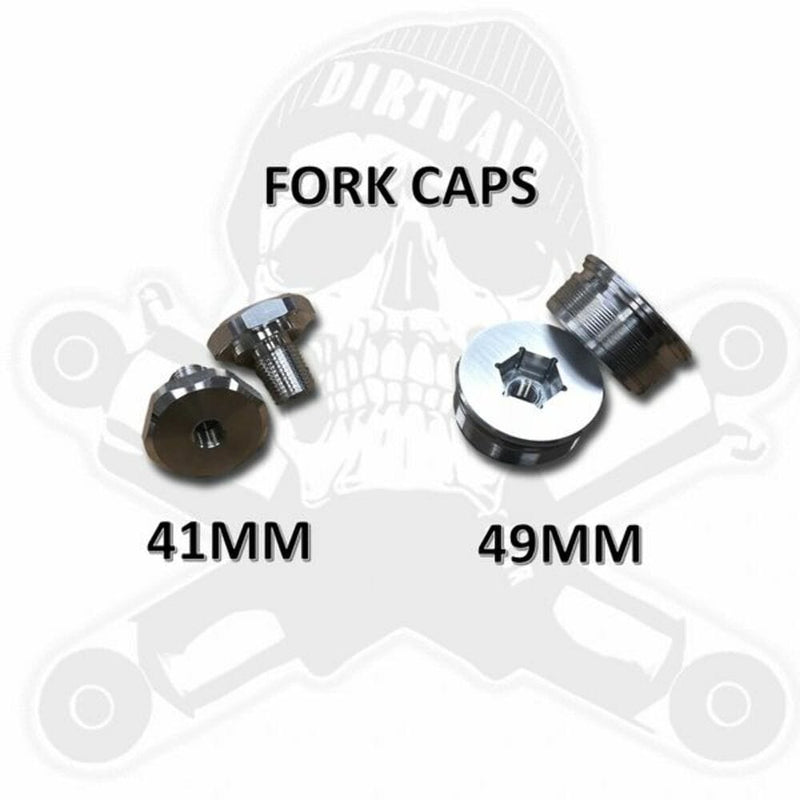 Dirty Air Dirty Air Front Pistons Fittings Springs Caps Air Ride Suspension Harley Touring