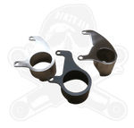 Dirty Air Dirty Air Gauge Bracket Valve Cover Rocker Box Mount Raw Harley Touring 99+