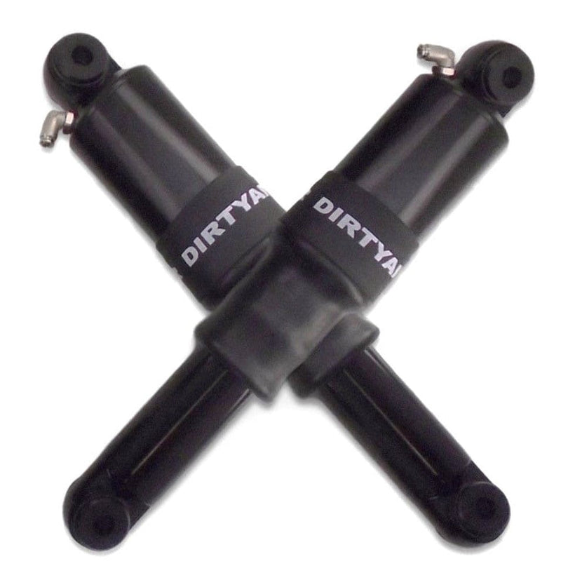 Dirty Air Dirty Air Rear Polish Billet Air Ride Shocks Suspension Pair Harley V-Rod 01-19