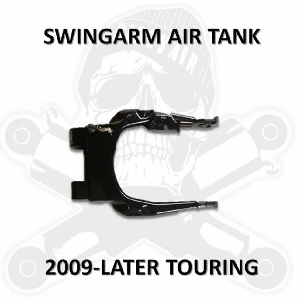 Dirty Air Dirty Air Swingarm Stainless Steel Fast Up Tank Rear Harley Touring 2009+
