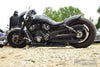 Dirty Air Shocks Dirty Air Black Rear Aluminum Air Ride Shocks Suspension Kit Pair Harley V-Rod