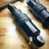 Dirty Air Shocks Dirty Air Black Rear Aluminum Air Ride Shocks Suspension Pair Harley Touring 80+