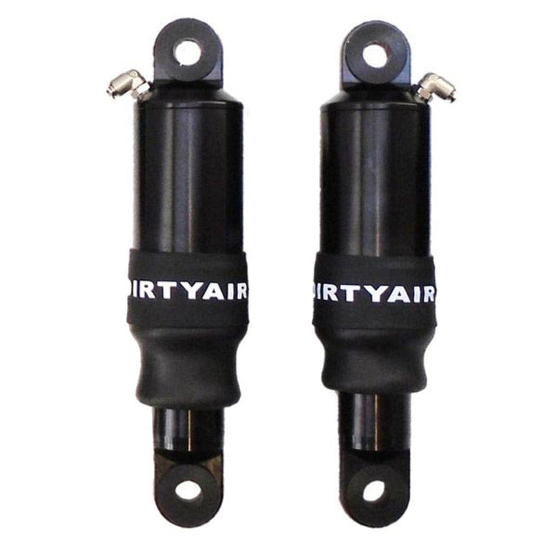 Dirty Air Shocks Dirty Air Stealth Front & Rear Air Ride Shocks Suspension Fast-Up Kit Harley 80+