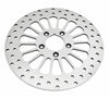 DNA Specialty 2 Polished 11.5" Super Spoke Front Brake Dual Disk Disc Rotor Pair Rotors Harley