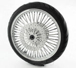 DNA Specialty 21 3.5 52 Mammoth Fat Spoke Chrome Front Wheel Rim 00-07 Harley Touring Package