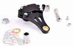 DNA Specialty Brake Caliper DNA Black Left 11.5" Brake Caliper Springer Front End Harley Paughco Custom