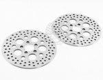DNA Specialty Chrome 11.5" Stainless Steel Front Rear Disc Disk Brake Rotors Rotor Set Harley