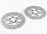 DNA Specialty Chrome 11.5" Stainless Steel Front Rear Disc Disk Brake Rotors Rotor Set Harley