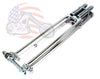 DNA Specialty Other Brakes & Suspension 24" DNA 2" Over Chrome Narrow Glide Springer Front End Axle Kit Harley Chopper
