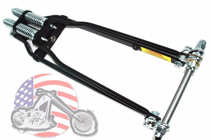 New 22 DNA Stock Length Chrome Springer Front End With Axle Kit
