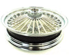 DNA Specialty Other Tire & Wheel Parts 16 X 3.5 52 Chrome Fat Mammoth Spoke Rear Wheel Rim Harley Softail Slim Deluxe