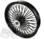 DNA Specialty Other Tire & Wheel Parts 21 X 3.5 52 Mammoth Fat Black Spoke Front Wheel 2008-2020 Harley Touring Bagger