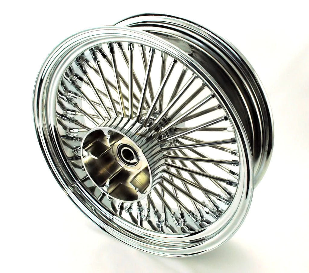 DNA Specialty Other Tire & Wheel Parts Chrome 18 5.5 52 Fat Mammoth Spoke Rear Wheel Rim Harley Touring Cush Drive ABS