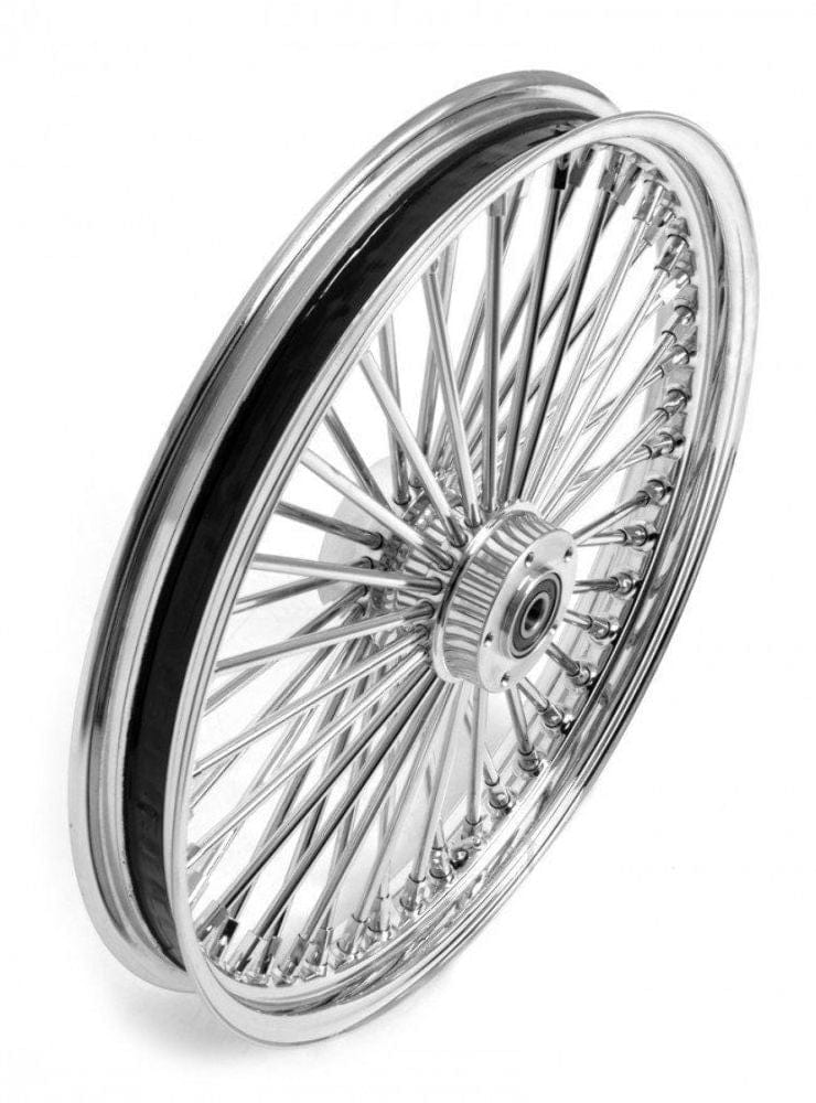 DNA Specialty Wheels & Rims 21 2.15 Chrome Front Fat Mammoth 52 Spoke Narrow Glide Wheel Rim Harley XL Dyna