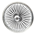 DNA Specialty Wheels & Rims 21 3.5 Chrome Rim 52 Fat Mammoth Black Spokes Wheel Rim DD Harley 00-07 Touring