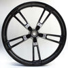 DNA Specialty Wheels & Rims Black Reinforcer Enforcer Cast Billet Front Wheel Rim 21 3.5 Harley Touring 08+.