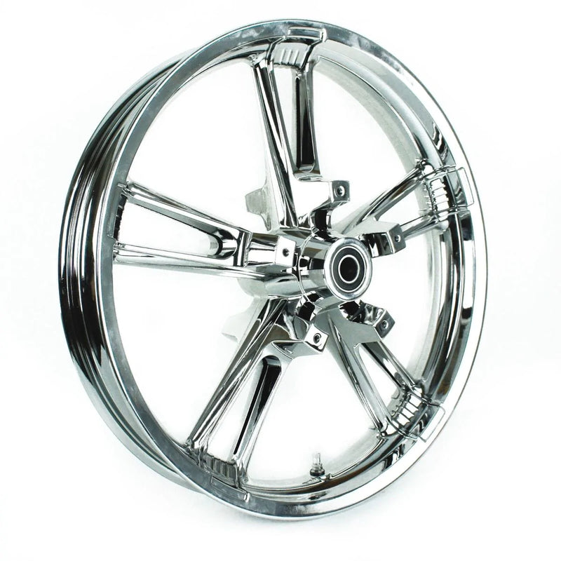 DNA Specialty Wheels & Rims Chrome Reinforcer Enforcer Cast Billet Front Wheel Rim 21 3.5 Harley Touring 08-