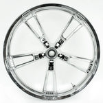 DNA Specialty Wheels & Rims Chrome Reinforcer Enforcer Cast Billet Front Wheel Rim 21 3.5 Harley Touring 08+