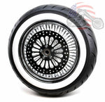 DNA Specialty Wheels & Tire Package 16 3.5 52 Fat Mammoth Spoke Rear Wheel Rim WW Tire Package Harley Touring 02-07